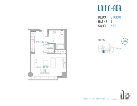PAW Floor Plan_Unit N ADA